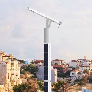 80W Integrated/All-in-One Solar Outdoor LED Motion Sensor Garden Street Light Solar Pole ...