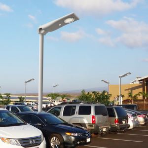 80W Outdoor All in One/ Integrated Solar LED Street Garden Light